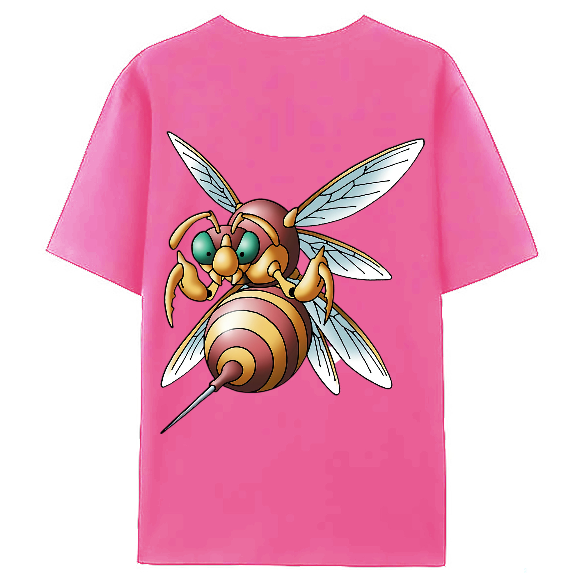 （画像用） ドラゴンクエスト Doragon Kuesuto Dragon Quest レディース半袖Tシャツ(バックプリント)